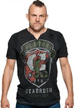 HeadRush Chuck Liddell Shield T Shirt Chosen Few Collection, Vechtsport, Verzenden