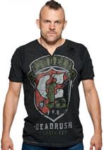 HeadRush Chuck Liddell Shield T Shirt Chosen Few Collection, Verzenden, Vechtsport, Nieuw, HeadRush