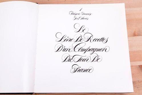 Yves Thuriès - Le livre des recettes dun compagnion du tour, Antiek en Kunst, Antiek | Boeken en Manuscripten