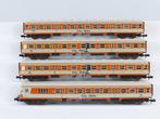 Fleischmann N - 8124/8123/8125 - Modeltrein personenwagen, Nieuw