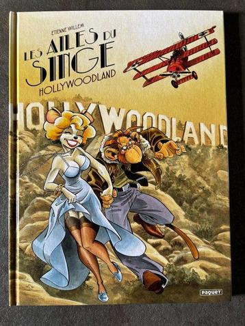 Les Ailes du Singe T2 - Hollywoodland + dédicace couleur - C beschikbaar voor biedingen