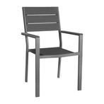 Stoelen | VALLETTA | Kunststof | Grey | In-/Outdoor |, Zakelijke goederen, Verzenden, Nieuw in verpakking