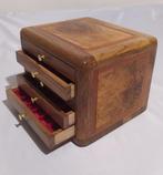 Bureauset - pen cabinet wood - Hout (Walnoot), Verzamelen, Pennenverzamelingen, Nieuw
