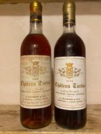 1968 & 1972 Château Cartas - Loupiac - 2 Bouteilles (0,75 L), Verzamelen, Nieuw