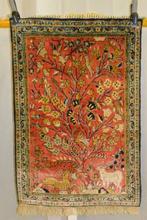 Tabriz - Tapijt van levensboom - 82 cm - 56 cm, Huis en Inrichting, Stoffering | Tapijten en Vloerkleden, Nieuw