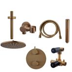 Wiesbaden Inbouw Regendouche Set Caral Rond Plafonduitloop, Doe-het-zelf en Bouw, Ophalen of Verzenden, Nieuw, Kraan