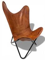 Fauteuil - Vlinderstoel - Leder, Metaal - Vlinderstoel -, Nieuw