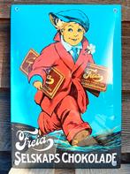Emaille bord Freia Selskaps chokolade, Verzamelen, Verzenden, Nieuw