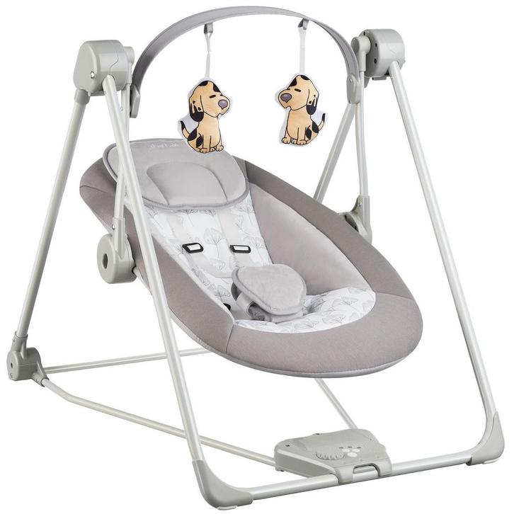tectake Wipstoel Dogs, inklapbaar, 5 snelheidsniveaus, timer, Kinderen en Baby's, Kinderstoelen, Verzenden