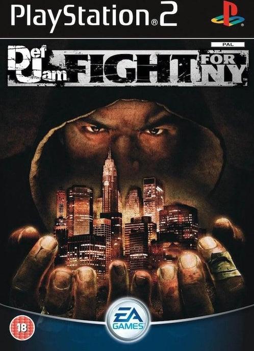 Def Jam Fight for NY (PS2 Games) (Playstation 2), Games en Spelcomputers, Games | Sony PlayStation 2, Zo goed als nieuw, Ophalen of Verzenden