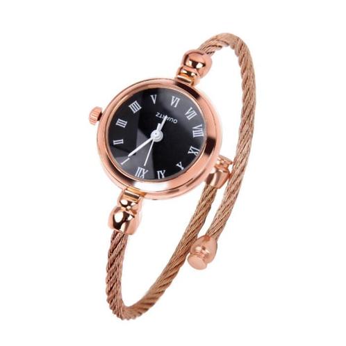 Vintage Horloge voor Dames - Luxe Kwarts Polshorloge Rose, Handtassen en Accessoires, Smartwatches, Nieuw, Verzenden