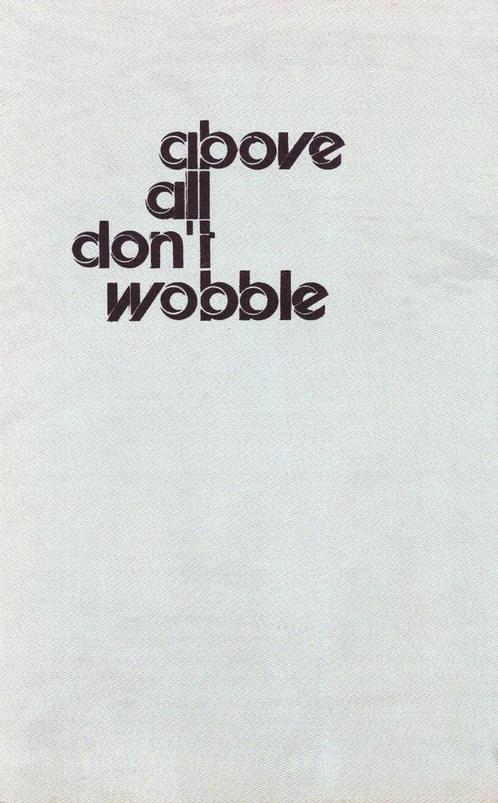 Above All, Don't Wobble - Osho (Bhagwan Shree Rajneesh) - 97, Boeken, Esoterie en Spiritualiteit, Verzenden