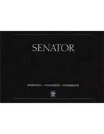 1987 OPEL SENATOR INSTRUCTIEBOEKJE NEDERLANDS, Auto diversen, Handleidingen en Instructieboekjes, Ophalen of Verzenden