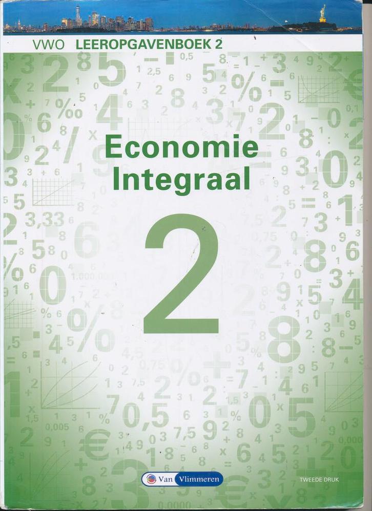 Economie Integraal Leeropgavenboek 2 VWO, Boeken, Schoolboeken, Verzenden