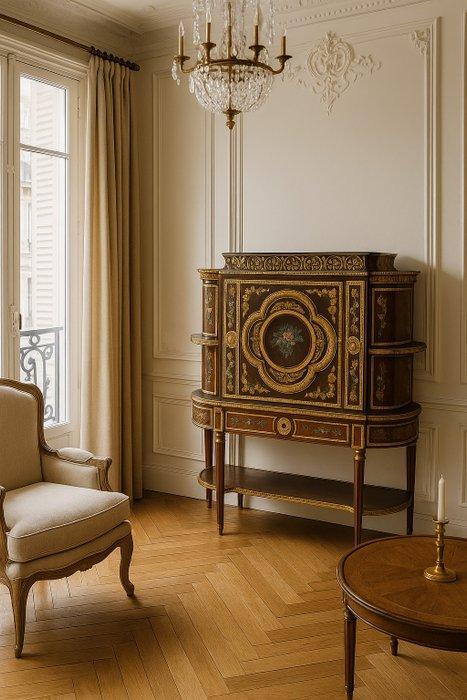 Italla - Kabinet - Hout - Frans Louis XVI kast, Antiek en Kunst, Curiosa en Brocante