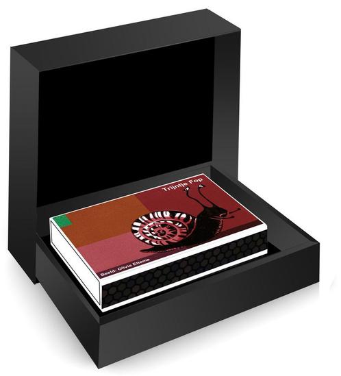 Matchboox - Olivia Ettema op twee slakken, Verzamelen, Complete verzamelingen en Collecties, Verzenden