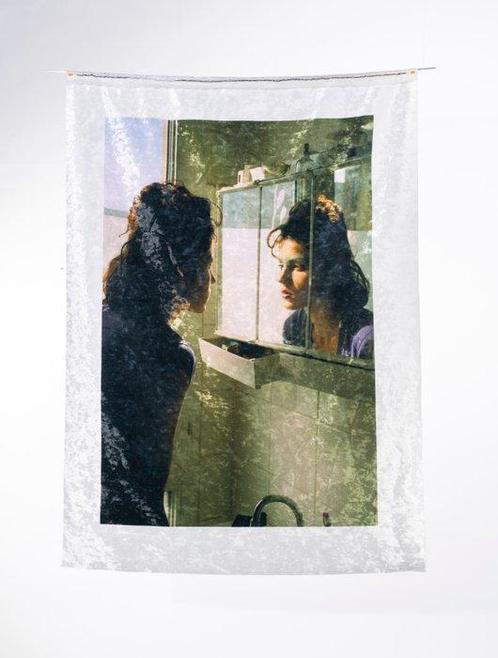 Jehane Mahmoud - Réflection avant la pluie, Antiek en Kunst, Kunst | Schilderijen | Modern