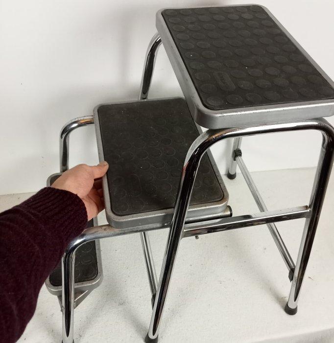 Brabantia - Escalier de cuisine - acier chromé recouvert de, Antiek en Kunst, Kunst | Designobjecten