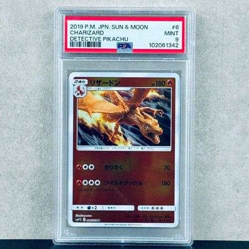 Pokémon Graded card - Charizard #6 - Pokémon - PSA 9, Hobby en Vrije tijd, Verzamelkaartspellen | Pokémon