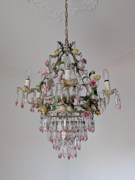 Kroonluchter - Keramiek - Reus, Antiek en Kunst, Antiek | Overige Antiek