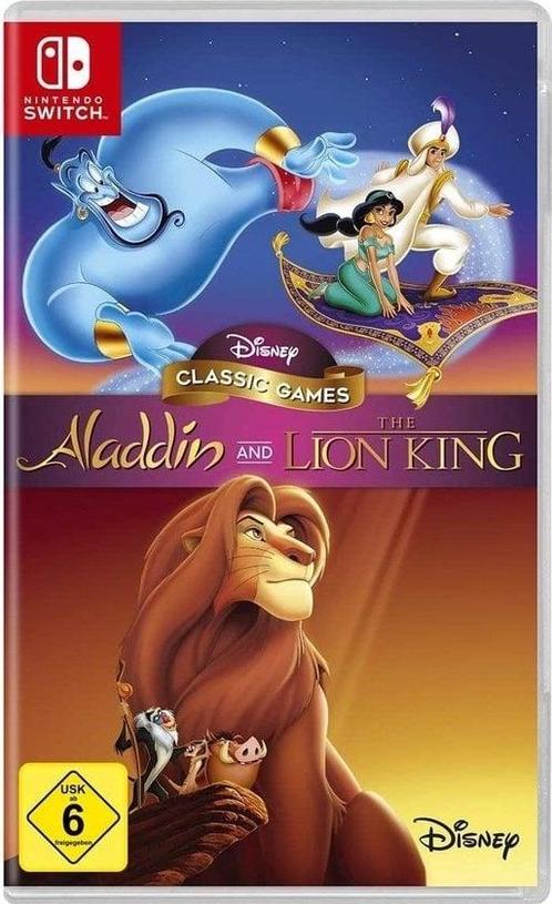 Aladdin and The Lion King - Nintendo Switch, Games en Spelcomputers, Games | Nintendo Switch, Nieuw, Verzenden