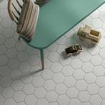 Hexagon Vloertegel Timeless White 15x17 cm Mat Wit (doosi...
