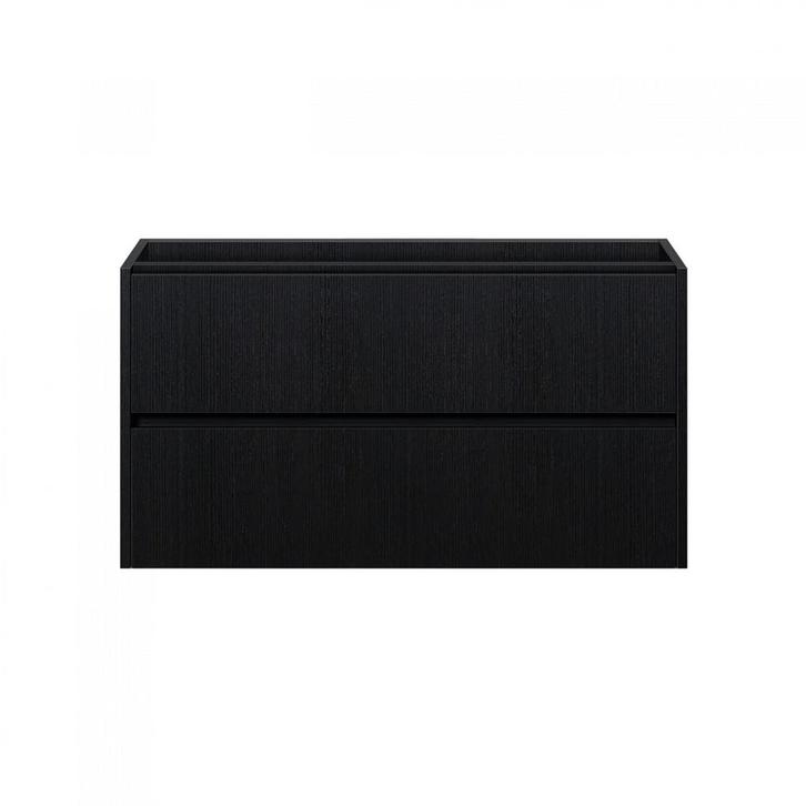 Florence Onderkast Liverpool 80cm Zwart, Huis en Inrichting, Badkamer | Badkamermeubels, Ophalen of Verzenden