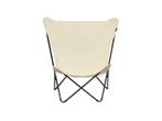Lafuma Pop Up XL - Vlinderstoel - Inklapbaar - Ecru, Verzenden, Zo goed als nieuw