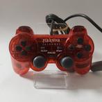 Piranha Xtreme Transparant Red Controller PS1, Consoles de jeu & Jeux vidéo, Consoles de jeu | Sony Consoles | Accessoires, Ophalen of Verzenden