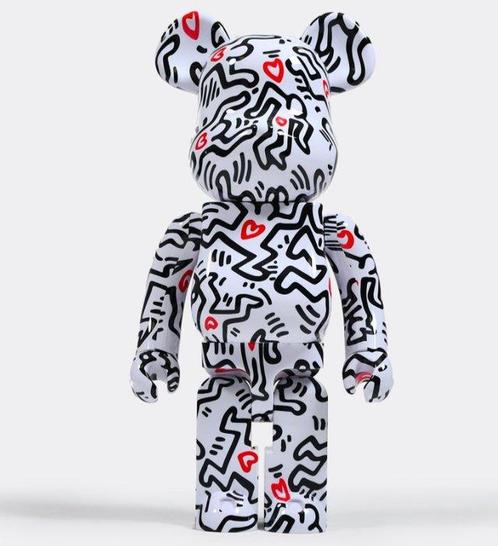 Keith Haring x Medicom Toy - Keith Haring Be@rbrick V8 1000%, Antiek en Kunst, Kunst | Schilderijen | Modern