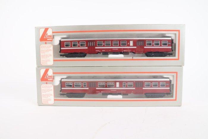 Lima H0 - 309587/8 - Modeltrein personenwagen (2) - M2, Hobby en Vrije tijd, Modeltreinen | H0