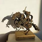Angelo Canevari - sculptuur, cavaliere - 26 cm - Brons, Antiek en Kunst