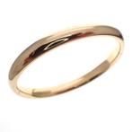 Gouden gladde slavenarmband| Ø 61 mm (gouden armband), Ophalen of Verzenden, Gebruikt, Overige kleuren, Goud