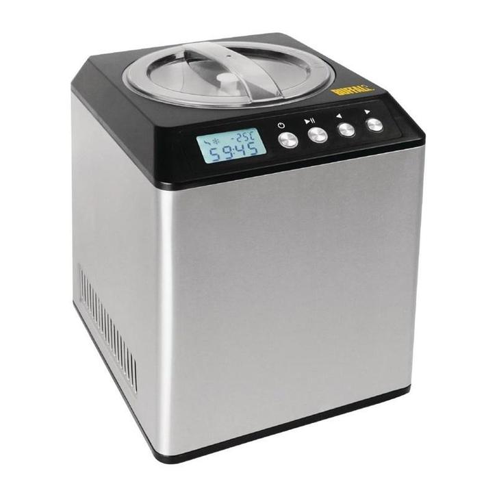 IJsmachine | RVS | 2L | 0.18kW (230V) | 272x315x362(h)mm, Zakelijke goederen, Horeca | Keukenapparatuur, Nieuw in verpakking, Verzenden