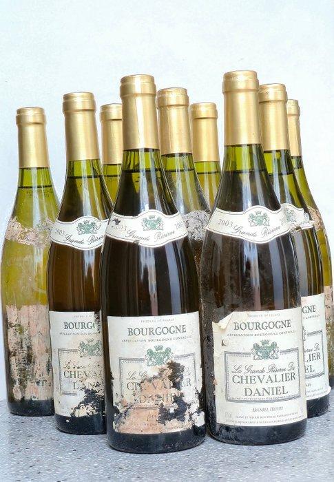 2003 Daniel Henri La Grande Reserve Du Chevalier Daniel -, Collections, Vins