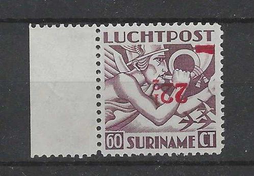 Suriname 1945 - Luchtpost mercuriuskop met KOPSTAANDE, Postzegels en Munten, Postzegels | Nederland
