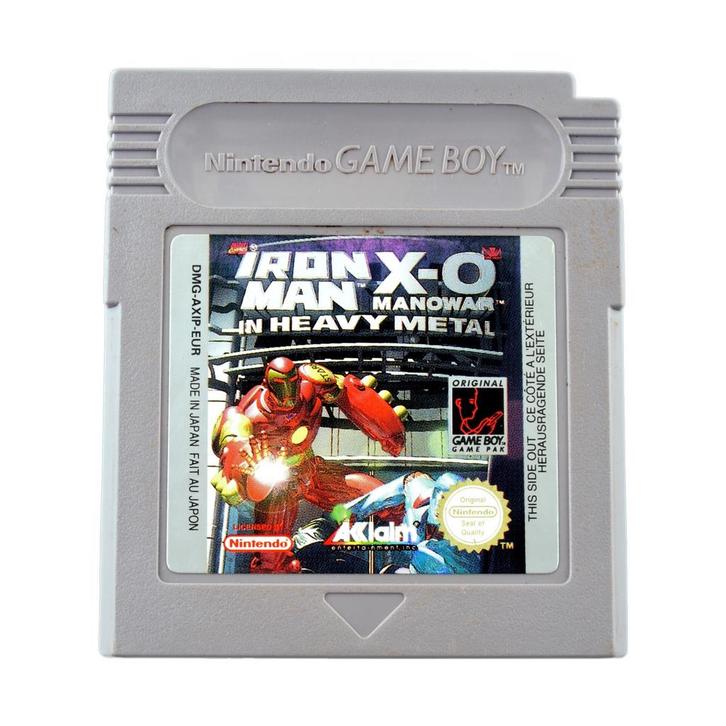 Iron Man / X-O Manowar in Heavy Metal [Gameboy], Games en Spelcomputers, Games | Nintendo Game Boy, Verzenden
