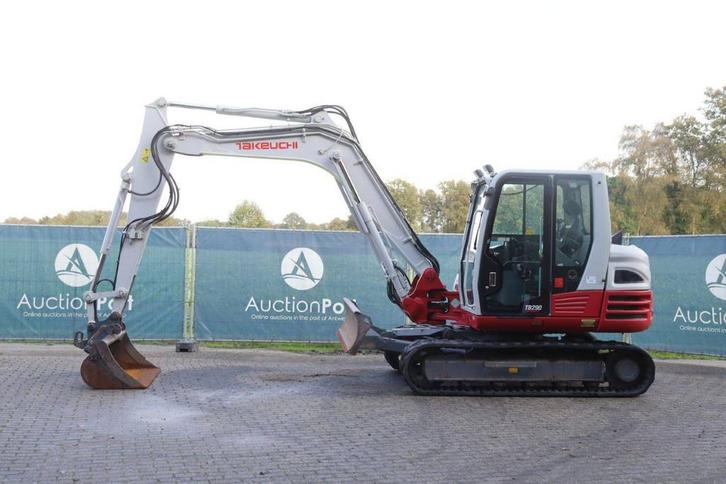 Veiling: Rupsgraafmachine Takeuchi TB290 Diesel, Zakelijke goederen, Machines en Bouw | Kranen en Graafmachines, Ophalen