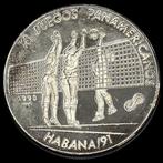 Caribisch. 3 Onzas de plata XI Juegos Panamericanos. Plata