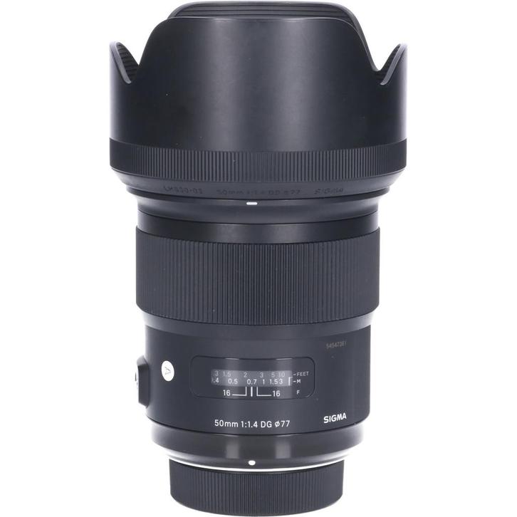Tweedehands Sigma 50mm f/1.4 DG HSM Art Nikon CM2190, Audio, Tv en Foto, Foto | Lenzen en Objectieven, Overige typen, Gebruikt