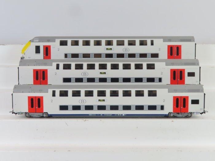 L.S.Models H0 - 92011 - Modeltrein personenwagonset (1) -, Hobby en Vrije tijd, Modeltreinen | H0