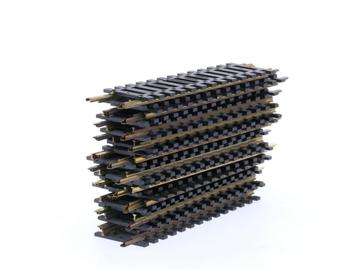 Schaal H0 Fleischmann 6002 rechte rails 102 mm 20st. #5972, Hobby & Loisirs créatifs, Trains miniatures | HO, Ophalen of Verzenden