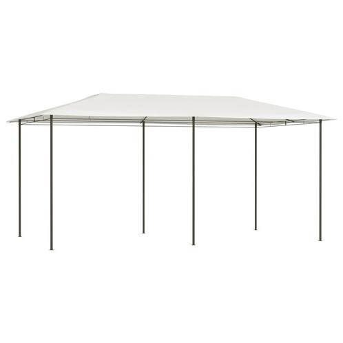 vidaXL Prieel 160 g/m² 2,98x5,3x2,59 m crèmekleurig, Tuin en Terras, Partytenten, Nieuw, Verzenden