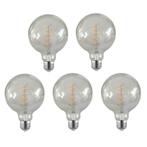AANBIEDING Voordeelpak 5 stuks LED Filament Globe lamp, Nieuw, E27 (groot), Verzenden