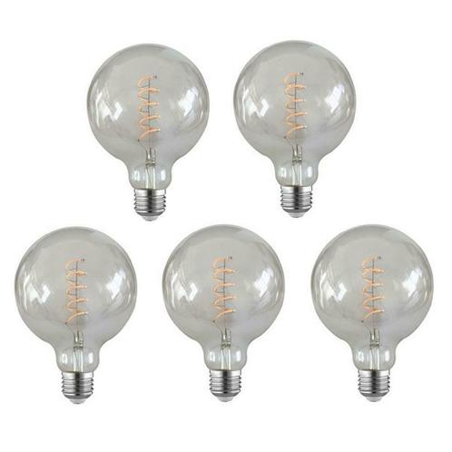 AANBIEDING Voordeelpak 5 stuks LED Filament Globe lamp, Maison & Meubles, Lampes | Lampes en vrac, Envoi