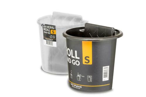 Go!Paint Roll-and-Go verfemmertje met handgreep + deksel - a, Doe-het-zelf en Bouw, Verf, Beits en Lak, Nieuw, Verzenden