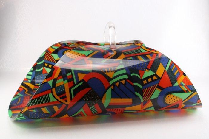 Tijdschriftenhouder - Acryl - Kleurvol Perspex, Antiek en Kunst, Kunst | Designobjecten