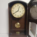 Regulateur wandklok - Glas, Hout, Messing - 1960-1970, Antiek en Kunst, Antiek | Klokken