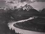 Ansel Adams - The Tetons and the Snake River, 1942