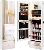 2dekans | Coast Sieradenkastje - met Spiegel - LED, Huis en Inrichting, Ophalen of Verzenden, Nieuw